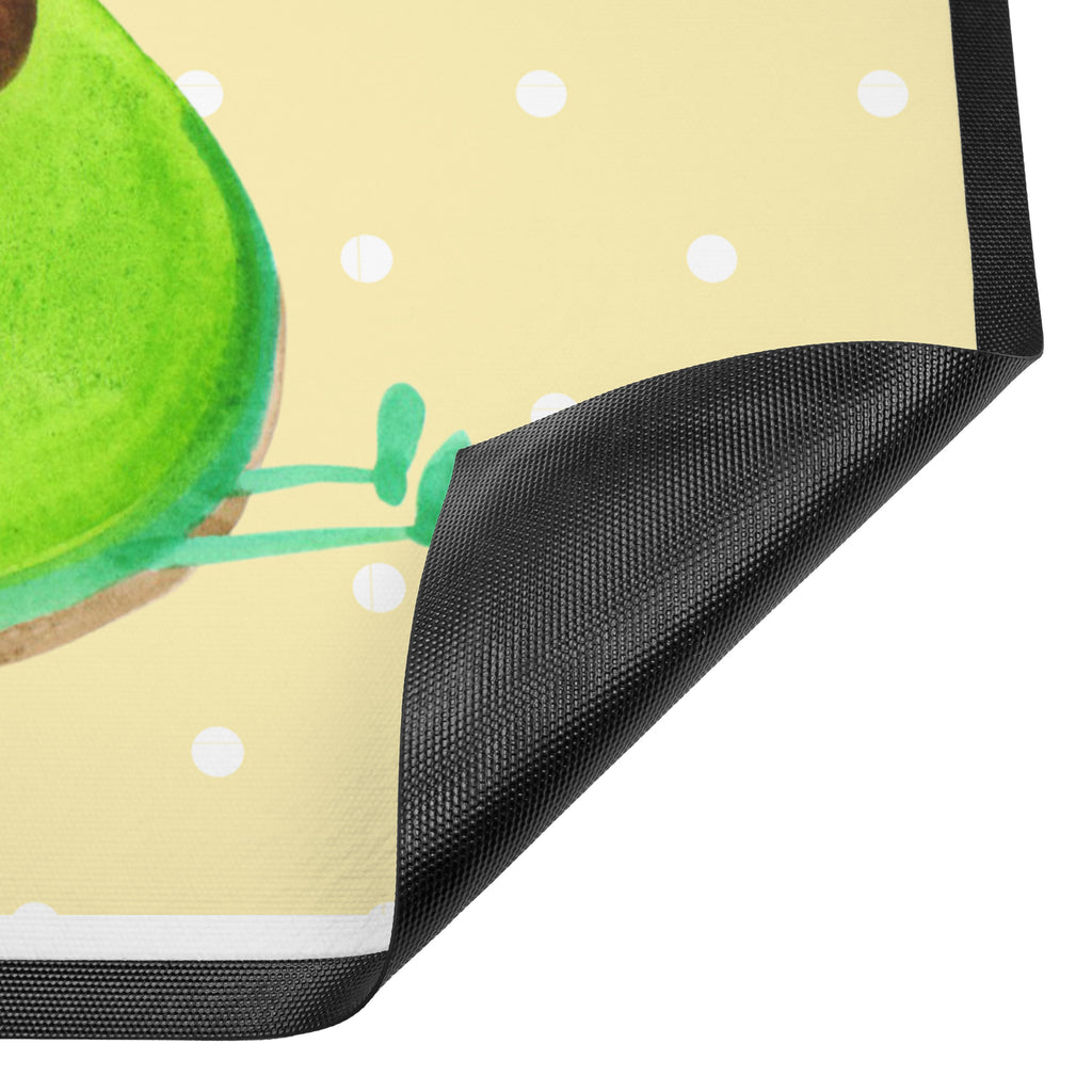 Fußmatte Avocado schwanger Avocado, schwanger, Schwangerschaft, Babyparty, Babyshower,  Türvorleger, Schmutzmatte, Fußabtreter, Matte, Schmutzfänger, Fußabstreifer, Schmutzfangmatte, Türmatte, Motivfußmatte,  Haustürmatte, Vorleger  Avocado, Veggie, Vegan, Gesund