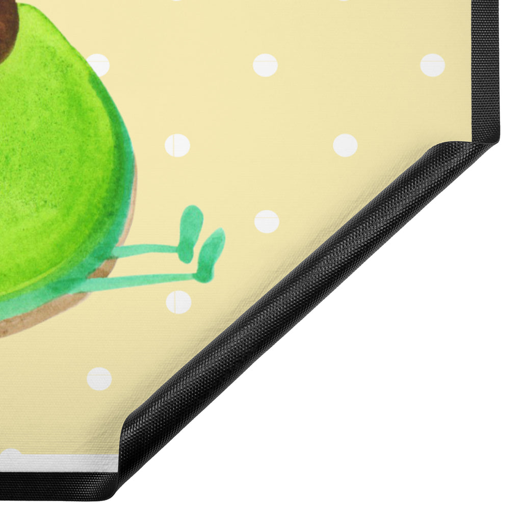 Fußmatte Avocado schwanger Avocado, schwanger, Schwangerschaft, Babyparty, Babyshower,  Türvorleger, Schmutzmatte, Fußabtreter, Matte, Schmutzfänger, Fußabstreifer, Schmutzfangmatte, Türmatte, Motivfußmatte,  Haustürmatte, Vorleger  Avocado, Veggie, Vegan, Gesund