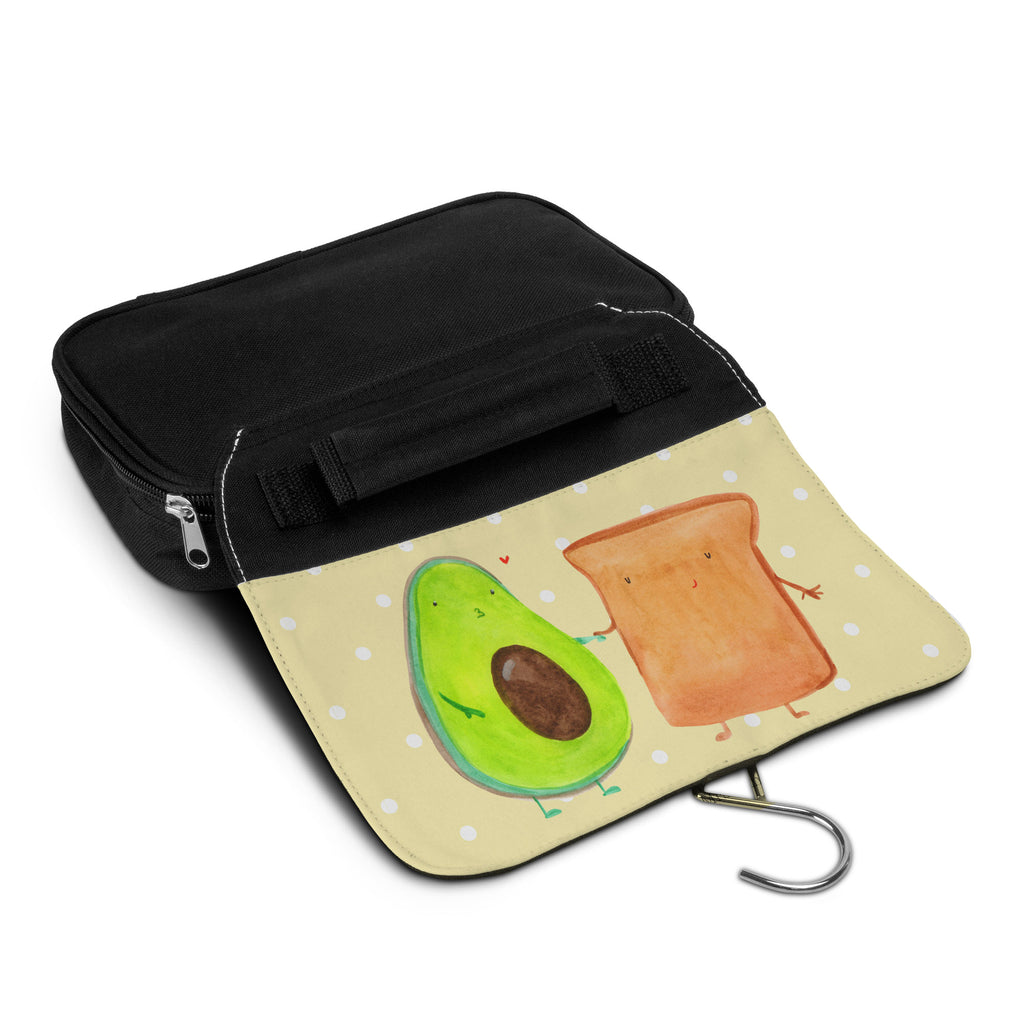 Kulturbeutel Avocado + Toast Kulturbeutel, Zum Aufhängen, Waschtasche, Kosmetiktasche, Damen, Herren, Aufbewahrungstasche, Schminktasche, Kosmetikbeutel, Organizer, Kulturtasche, Schminkutensil, Avocado, Veggie, Vegan, Gesund, Toast, Toastbrot, Liebespaar, Pärchen, Freund, Freundin, Verlobt, Verlobungsparty, Hochzeit, Hochzeitsgeschenk, Jahrestag, Jahrestagsgeschenk