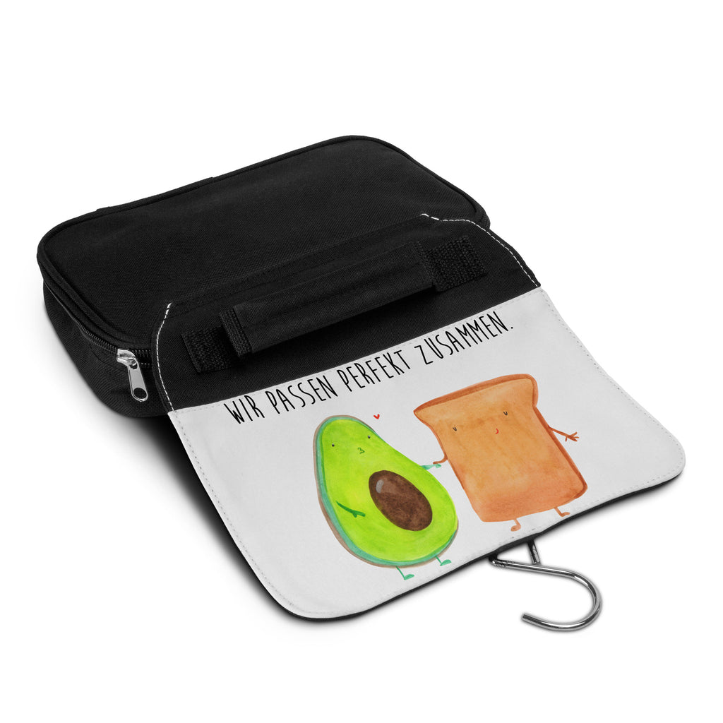 Kulturbeutel Avocado + Toast Kulturbeutel, Zum Aufhängen, Waschtasche, Kosmetiktasche, Damen, Herren, Aufbewahrungstasche, Schminktasche, Kosmetikbeutel, Organizer, Kulturtasche, Schminkutensil, Avocado, Veggie, Vegan, Gesund, Toast, Toastbrot, Liebespaar, Pärchen, Freund, Freundin, Verlobt, Verlobungsparty, Hochzeit, Hochzeitsgeschenk, Jahrestag, Jahrestagsgeschenk