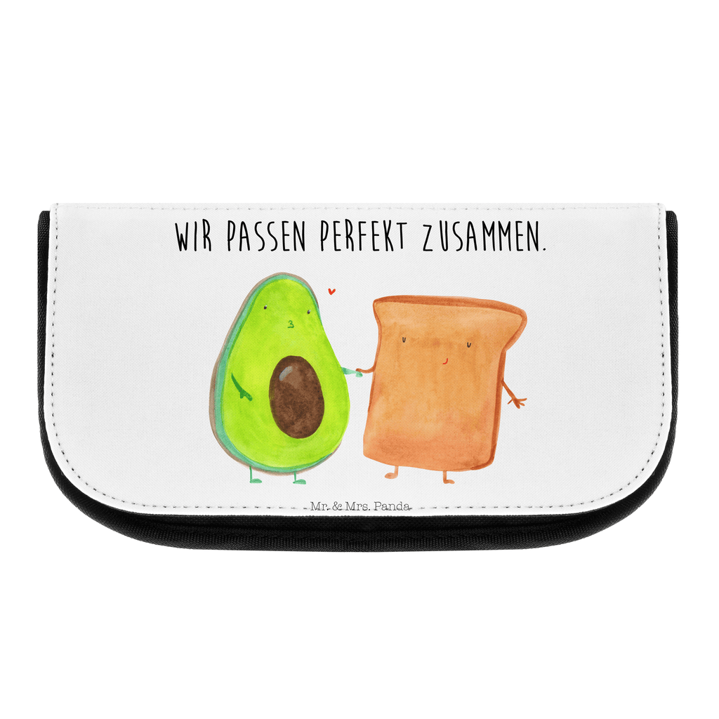 Kosmetiktasche Avocado + Toast Kosmetikbeutel, Kulturtasche, Kulturbeutel, Schminktasche, Make-Up Tasche, Avocado, Veggie, Vegan, Gesund, Toast, Toastbrot, Liebespaar, Pärchen, Freund, Freundin, Verlobt, Verlobungsparty, Hochzeit, Hochzeitsgeschenk, Jahrestag, Jahrestagsgeschenk