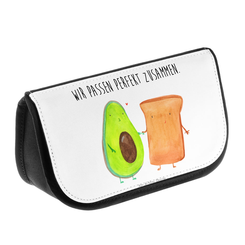 Kosmetiktasche Avocado + Toast Kosmetikbeutel, Kulturtasche, Kulturbeutel, Schminktasche, Make-Up Tasche, Avocado, Veggie, Vegan, Gesund, Toast, Toastbrot, Liebespaar, Pärchen, Freund, Freundin, Verlobt, Verlobungsparty, Hochzeit, Hochzeitsgeschenk, Jahrestag, Jahrestagsgeschenk