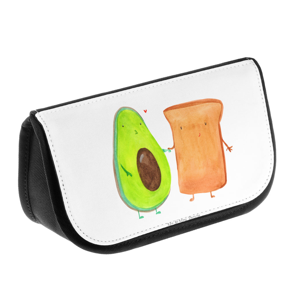 Kosmetiktasche Avocado + Toast Kosmetikbeutel, Kulturtasche, Kulturbeutel, Schminktasche, Make-Up Tasche, Avocado, Veggie, Vegan, Gesund, Toast, Toastbrot, Liebespaar, Pärchen, Freund, Freundin, Verlobt, Verlobungsparty, Hochzeit, Hochzeitsgeschenk, Jahrestag, Jahrestagsgeschenk