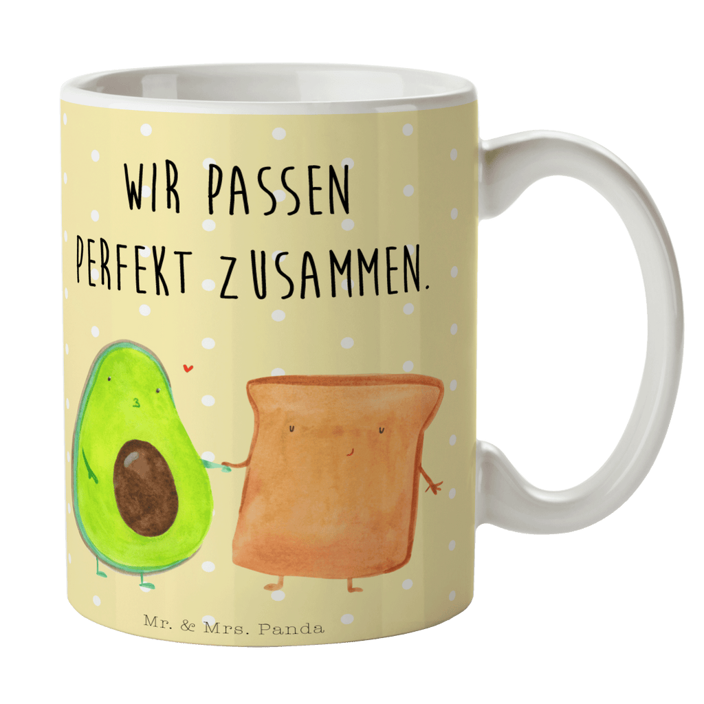 Tasse Avocado + Toast Avocado, Toast, Toastbrot, Liebespaar, Pärchen, Freund, Freundin, Verlobt, Verlobungsparty, Hochzeit, Hochzeitsgeschenk, Jahrestag, Jahrestagsgeschenk, Becher, Kaffeetasse, Kaffeebecher, Tee, Frühstück, Büro  Avocado, Veggie, Vegan, Gesund