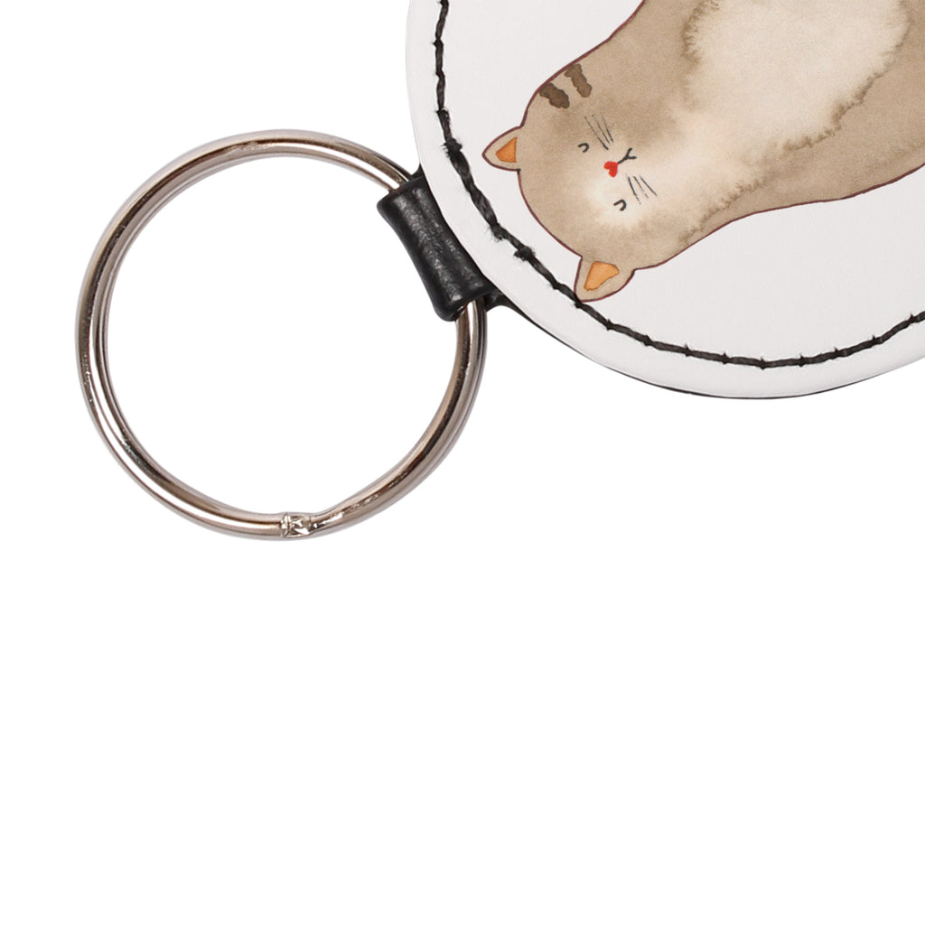 Rund Schlüsselanhänger Katze sitzend Schlüsselanhänger, Anhänger, Taschenanhänger, Glücksbringer, Schutzengel, Katze, Katzenmotiv, Katzenfan, Katzendeko, Katzenfreund, Katzenliebhaber, Katzenprodukte, Katzenartikel, Katzenaccessoires, Katzensouvenirs, Katzenliebhaberprodukte, Katzenmotive, Katzen, Kater, Mietze, Cat, Cats, Katzenhalter, Katzenbesitzerin, Haustier, Katzenliebe, Lebensinhalt, Liebe, Mittelpunkt, Familie