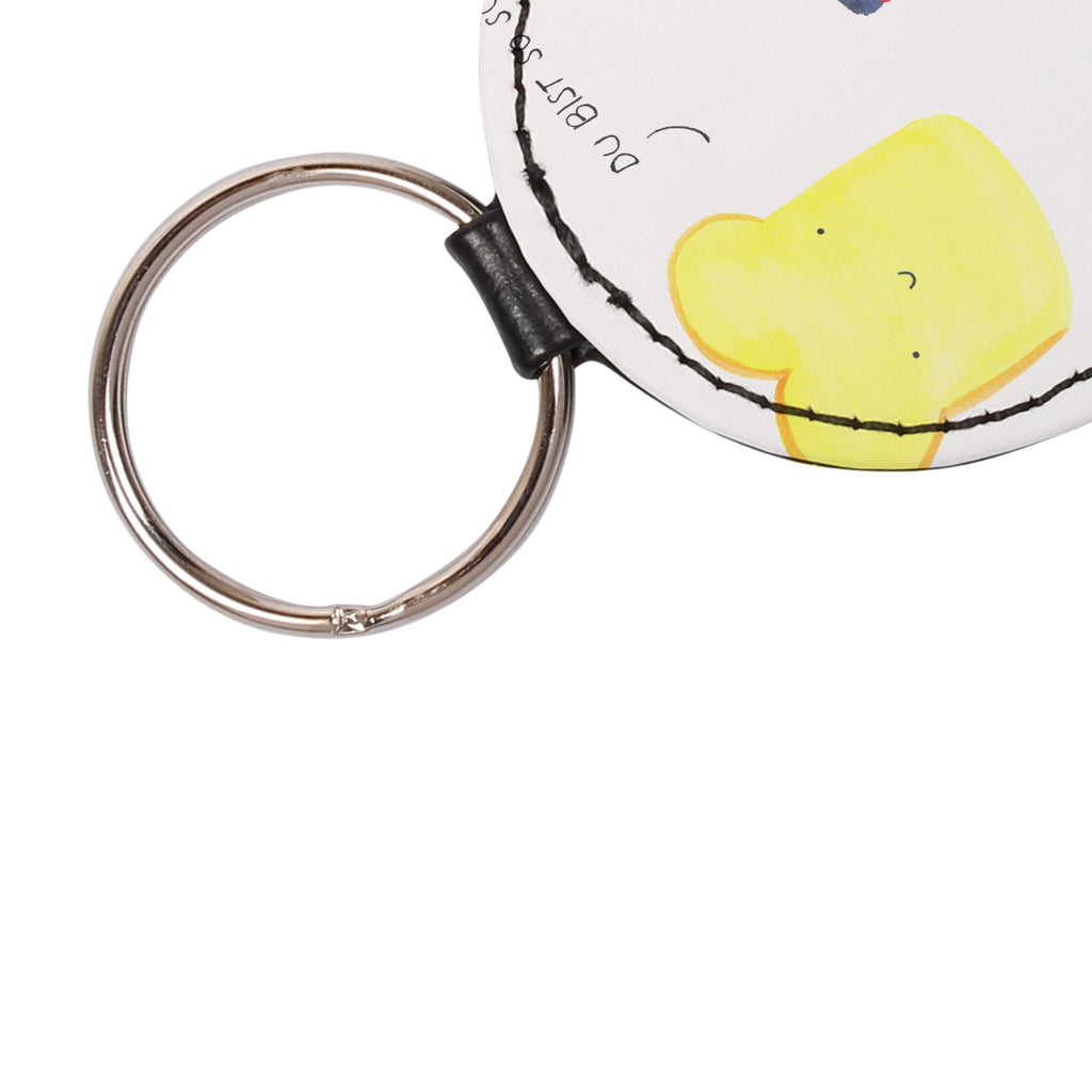 Rund Schlüsselanhänger Toast & Marmelade Schlüsselanhänger, Anhänger, Taschenanhänger, Glücksbringer, Schutzengel, Tiermotive, Gute Laune, lustige Sprüche, Tiere, Toast, Marmelade, Dreamteam, süße Postkarte, süß, Küche Deko, Küche Spruch, Frühstück Einladung, Brot, Toastbrot