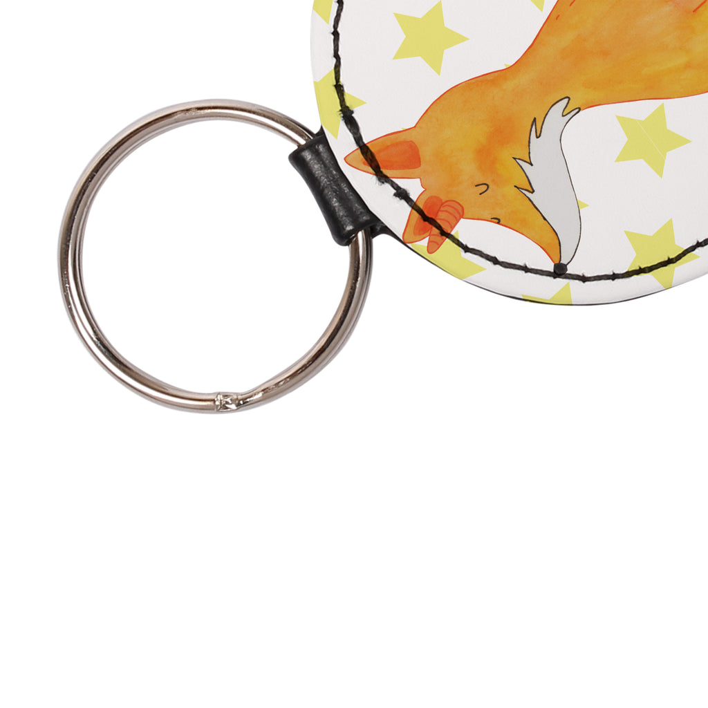 Rund Schlüsselanhänger Fuchshörnchen Schlüsselanhänger, Anhänger, Taschenanhänger, Glücksbringer, Schutzengel, Einhorn, Einhörner, Einhorn Deko, Pegasus, Unicorn, Fuchs, Unicorns, Fuchshörnchen, Fuchshorn, Foxycorn, Füchse