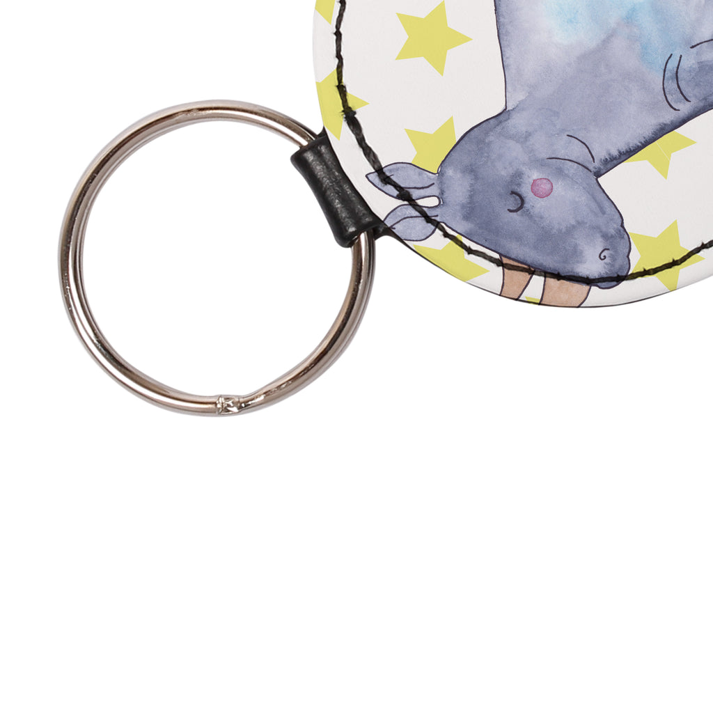 Rund Schlüsselanhänger Einhorn Nashorn Schlüsselanhänger, Anhänger, Taschenanhänger, Glücksbringer, Schutzengel, Einhorn, Einhörner, Einhorn Deko, Pegasus, Unicorn, Regenbogen, witzig, lustig, Zoo, Glitzer, Einhornpower, Erwachsenwerden, Nashorn, Nashörner