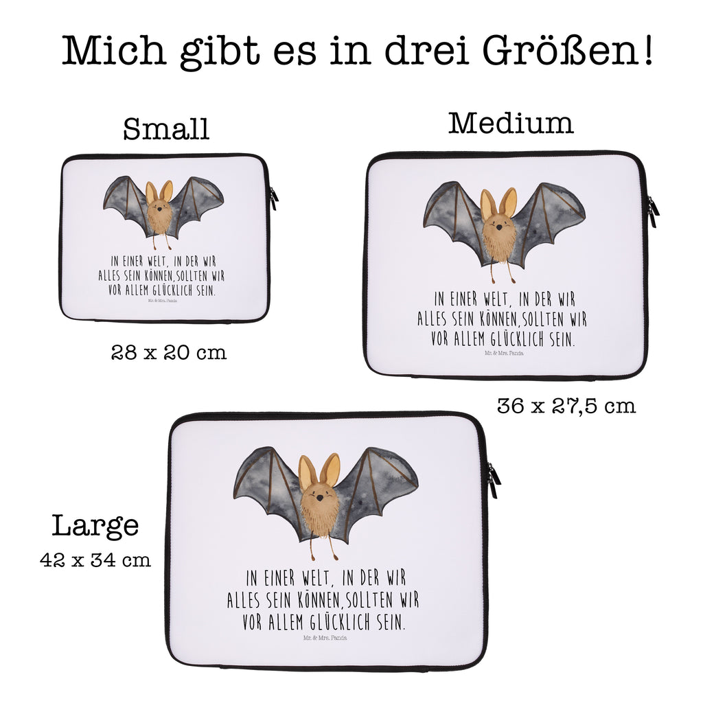 27 x 36 Notebook Tasche  Fledermaus Flügel Notebook Tasche, Laptop, Computertasche, Tasche, Damen, Schutzhülle, Tiermotive, Gute Laune, lustige Sprüche, Tiere