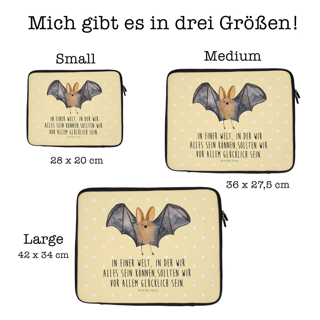 27 x 36 Notebook Tasche  Fledermaus Flügel Notebook Tasche, Laptop, Computertasche, Tasche, Damen, Schutzhülle, Tiermotive, Gute Laune, lustige Sprüche, Tiere
