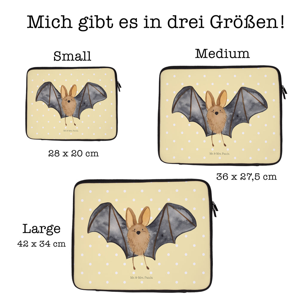 27 x 36 Notebook Tasche  Fledermaus Flügel Notebook Tasche, Laptop, Computertasche, Tasche, Damen, Schutzhülle, Tiermotive, Gute Laune, lustige Sprüche, Tiere