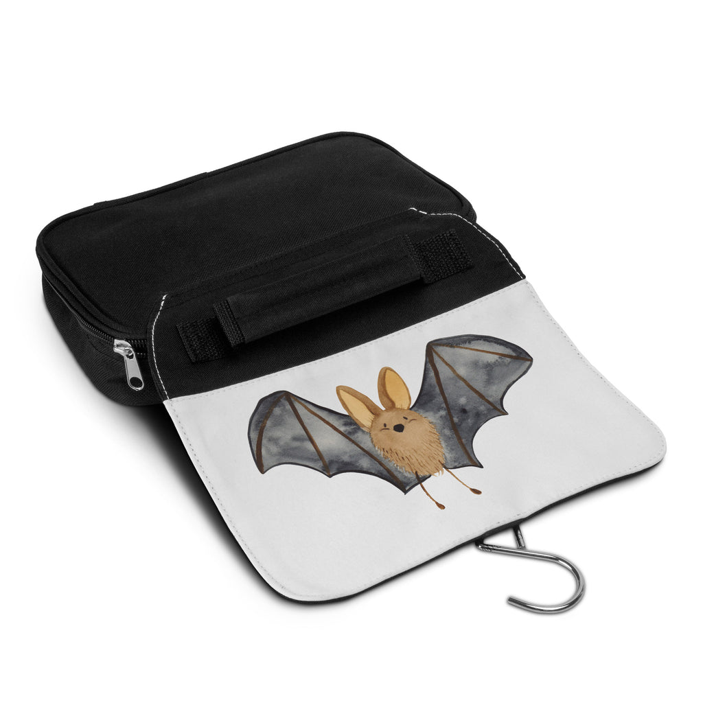 Kulturbeutel Fledermaus Flügel Kulturbeutel, Zum Aufhängen, Waschtasche, Kosmetiktasche, Damen, Herren, Aufbewahrungstasche, Schminktasche, Kosmetikbeutel, Organizer, Kulturtasche, Schminkutensil, Tiermotive, Gute Laune, lustige Sprüche, Tiere