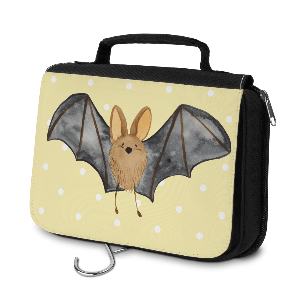Kulturbeutel Fledermaus Flügel Kulturbeutel, Zum Aufhängen, Waschtasche, Kosmetiktasche, Damen, Herren, Aufbewahrungstasche, Schminktasche, Kosmetikbeutel, Organizer, Kulturtasche, Schminkutensil, Tiermotive, Gute Laune, lustige Sprüche, Tiere