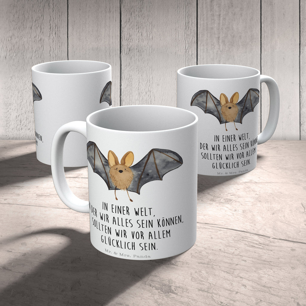 Tasse Fledermaus Flügel  Becher, Kaffeetasse, Kaffeebecher, Tee, Frühstück, Büro  süße Tiermotive, gute Laune, lustige Sprüche, Tiere