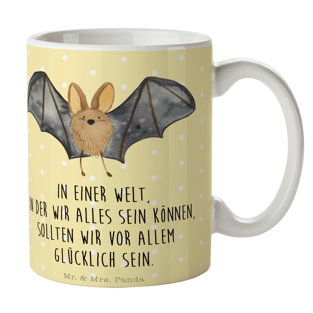 Tasse Fledermaus Flügel  Becher, Kaffeetasse, Kaffeebecher, Tee, Frühstück, Büro  süße Tiermotive, gute Laune, lustige Sprüche, Tiere
