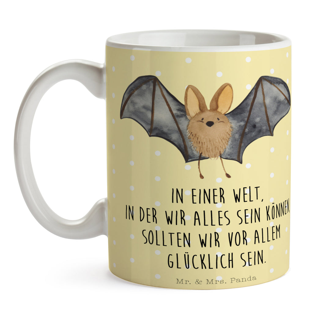Tasse Fledermaus Flügel  Becher, Kaffeetasse, Kaffeebecher, Tee, Frühstück, Büro  süße Tiermotive, gute Laune, lustige Sprüche, Tiere