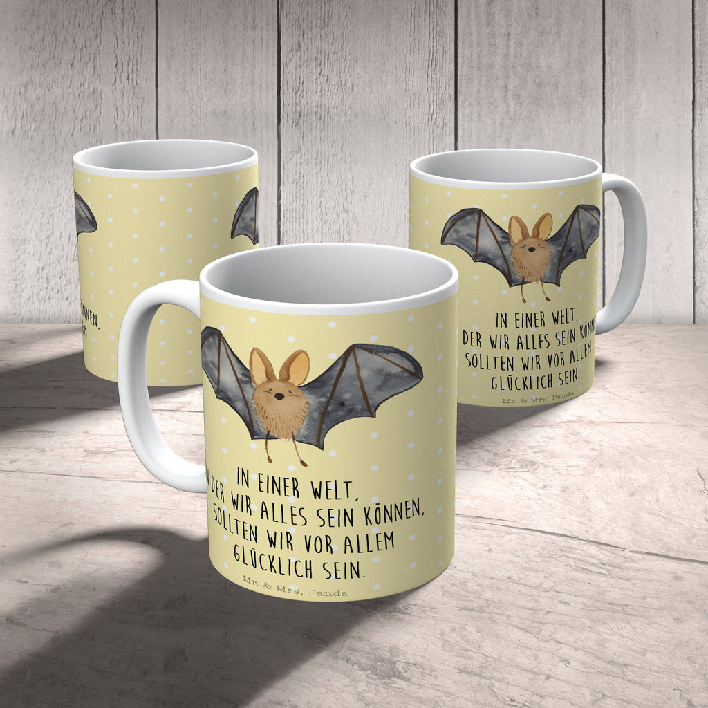Tasse Fledermaus Flügel  Becher, Kaffeetasse, Kaffeebecher, Tee, Frühstück, Büro  süße Tiermotive, gute Laune, lustige Sprüche, Tiere