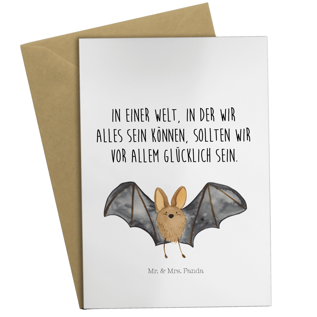 Grußkarte Fledermaus Flügel Klappkarte, Einladungskarte, Glückwunschkarte, Hochzeitskarte, Geburtstagskarte, Karte, Tiermotive, Gute Laune, lustige Sprüche, Tiere