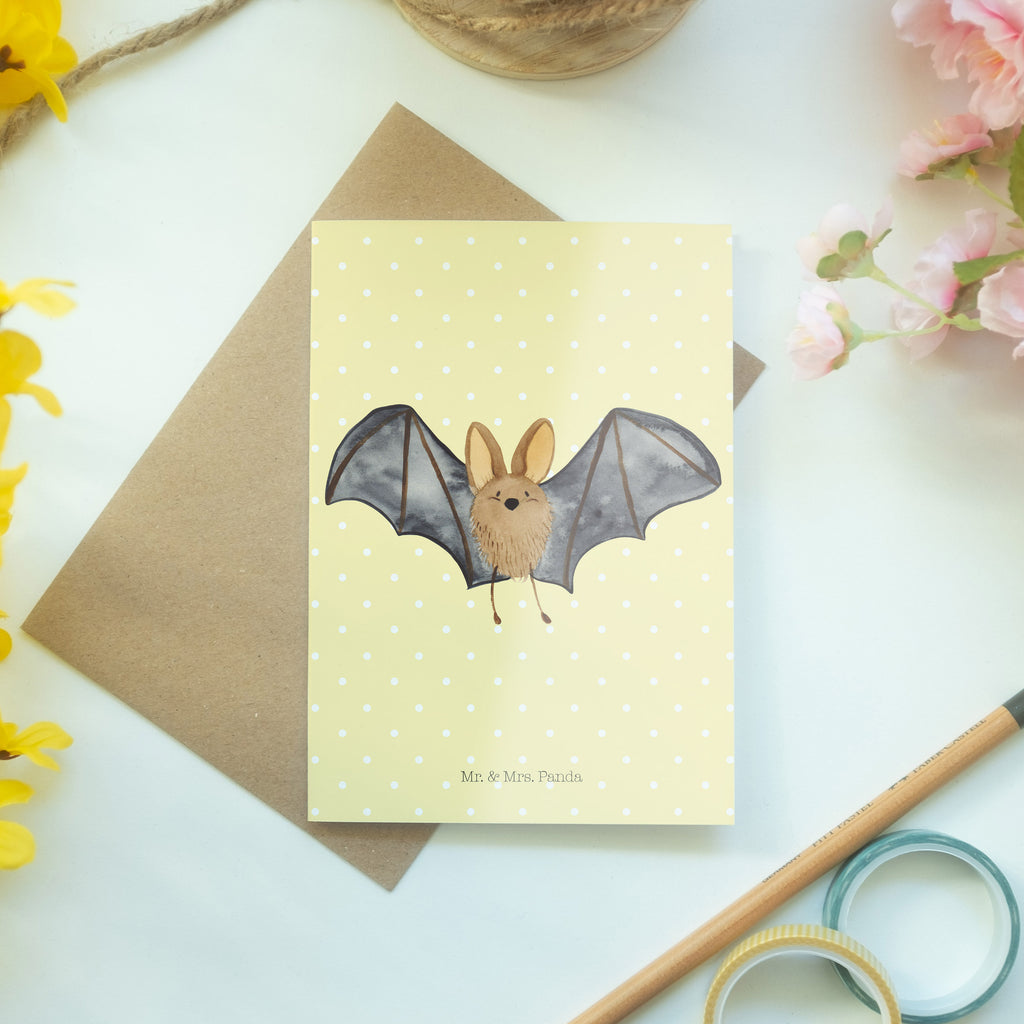 Grußkarte Fledermaus Flügel Klappkarte, Einladungskarte, Glückwunschkarte, Hochzeitskarte, Geburtstagskarte, Karte, Tiermotive, Gute Laune, lustige Sprüche, Tiere