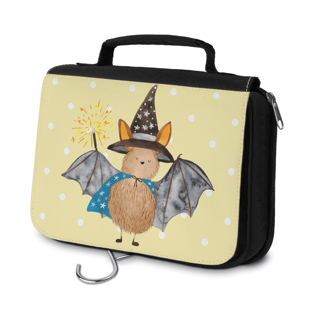 Kulturbeutel Fledermaus Zauberer Kulturbeutel, Zum Aufhängen, Waschtasche, Kosmetiktasche, Damen, Herren, Aufbewahrungstasche, Schminktasche, Kosmetikbeutel, Organizer, Kulturtasche, Schminkutensil, Tiermotive, Gute Laune, lustige Sprüche, Tiere, Fledermaus, Fledermäuse, Zauberer, Magier, Frauen, reinsteigern
