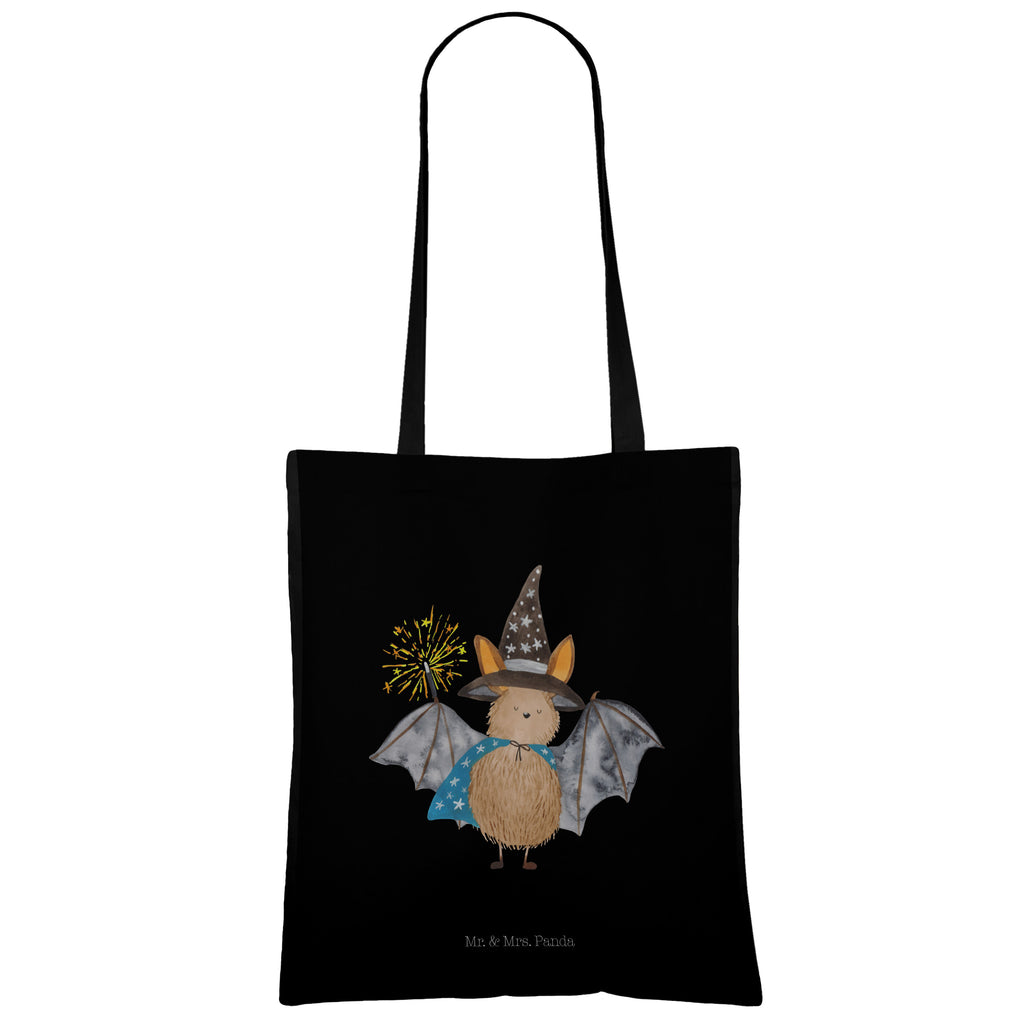 Tragetasche Fledermaus Zauberer Beuteltasche, Beutel, Einkaufstasche, Jutebeutel, Stoffbeutel, Tiermotive, Gute Laune, lustige Sprüche, Tiere, Fledermaus, Fledermäuse, Zauberer, Magier, Frauen, reinsteigern