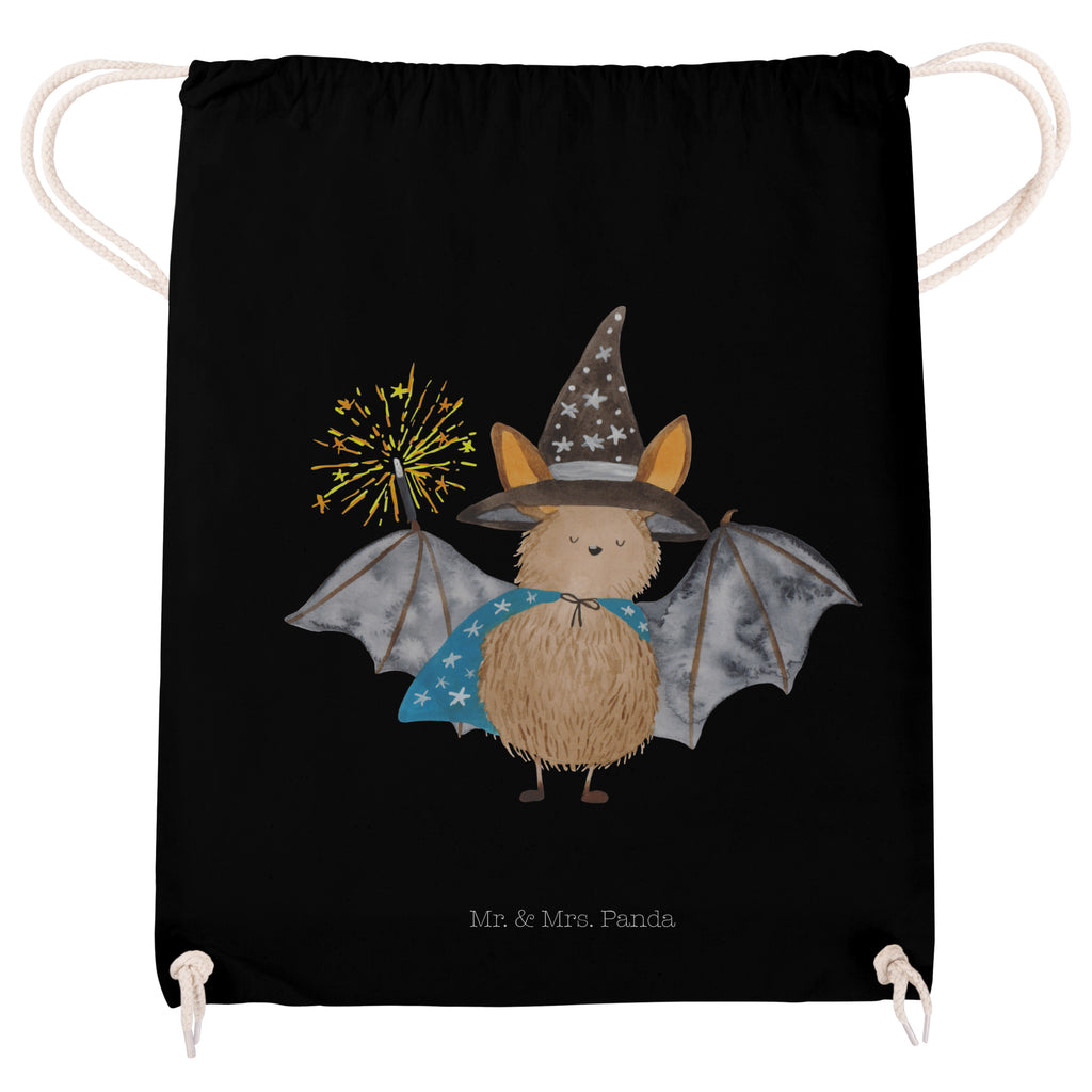 Sportbeutel Fledermaus Zauberer Turnbeutel, Beutel, Sporttasche, Tasche, Stoffbeutel, Tiermotive, Gute Laune, lustige Sprüche, Tiere, Fledermaus, Fledermäuse, Zauberer, Magier, Frauen, reinsteigern