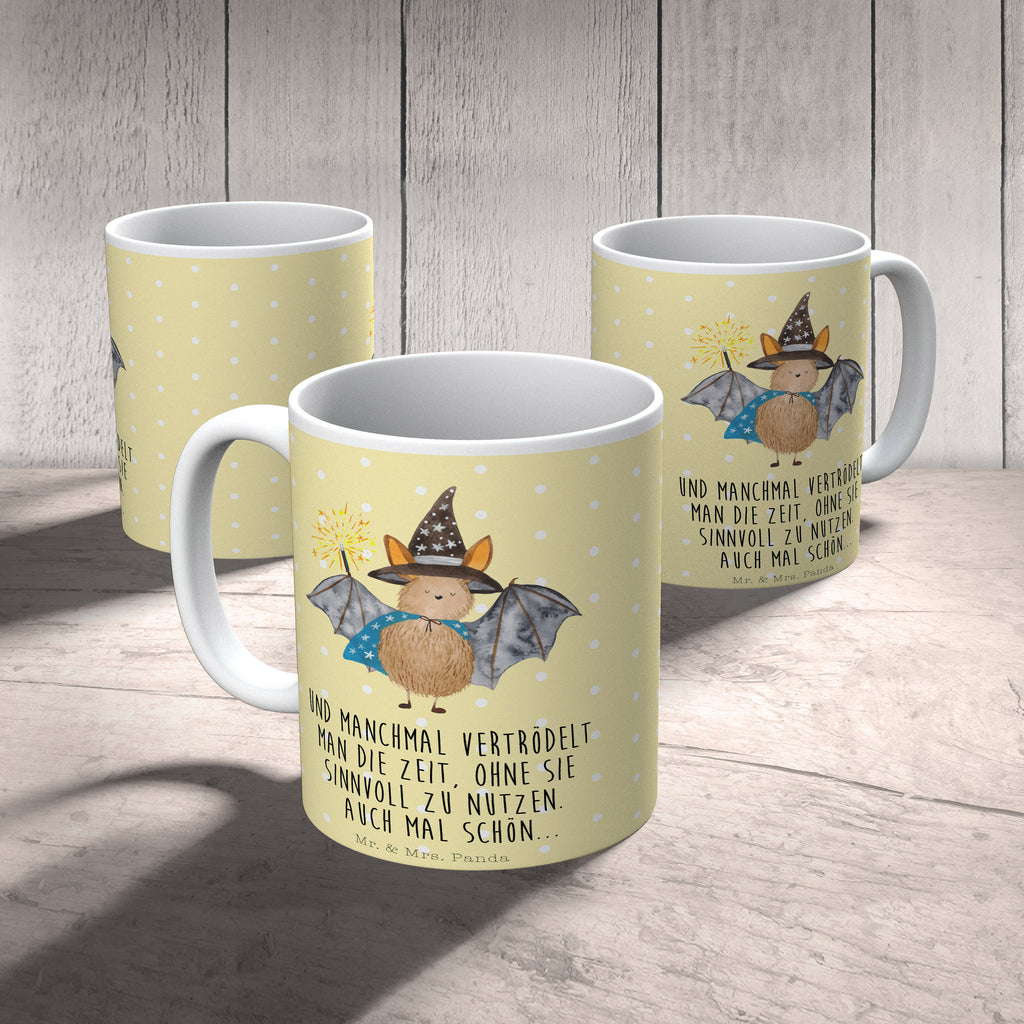 Tasse Fledermaus Zauberer Fledermaus, Fledermäuse, Zauberer, Magier, Frauen, reinsteigern,  Becher, Kaffeetasse, Kaffeebecher, Tee, Frühstück, Büro  süße Tiermotive, gute Laune, lustige Sprüche, Tiere
