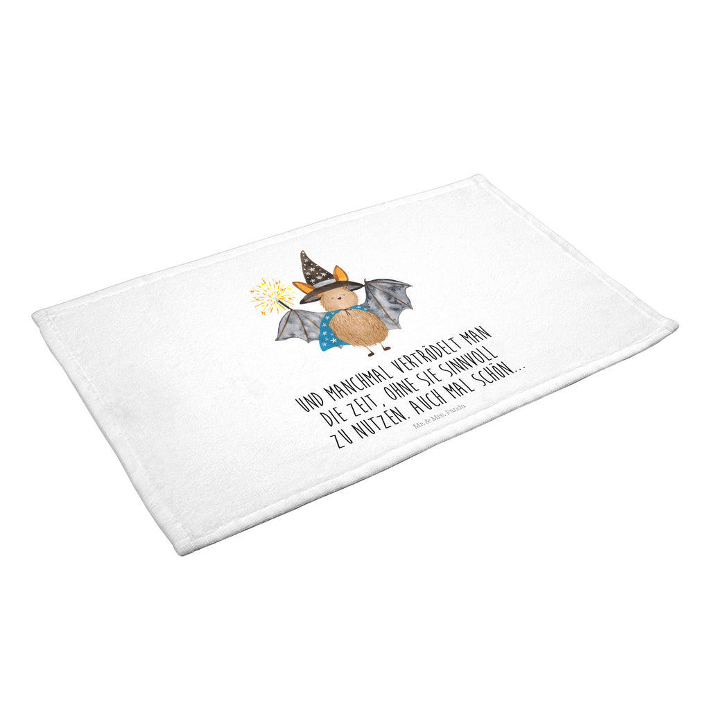 Gäste Handtuch Fledermaus Zauberer Gästetuch, Reisehandtuch, Sport Handtuch, Frottier, Kinder Handtuch, Tiermotive, Gute Laune, lustige Sprüche, Tiere, Fledermaus, Fledermäuse, Zauberer, Magier, Frauen, reinsteigern