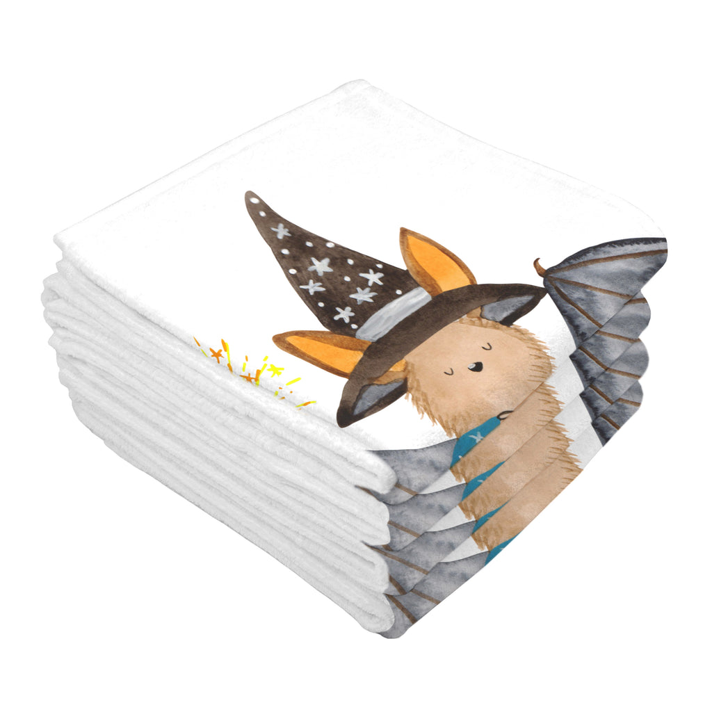 Gäste Handtuch Fledermaus Zauberer Gästetuch, Reisehandtuch, Sport Handtuch, Frottier, Kinder Handtuch, Tiermotive, Gute Laune, lustige Sprüche, Tiere, Fledermaus, Fledermäuse, Zauberer, Magier, Frauen, reinsteigern