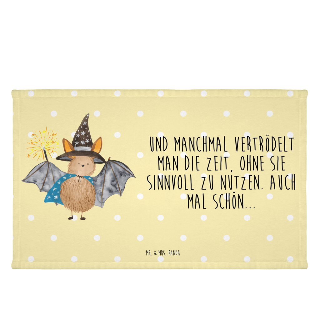 Gäste Handtuch Fledermaus Zauberer Gästetuch, Reisehandtuch, Sport Handtuch, Frottier, Kinder Handtuch, Tiermotive, Gute Laune, lustige Sprüche, Tiere, Fledermaus, Fledermäuse, Zauberer, Magier, Frauen, reinsteigern