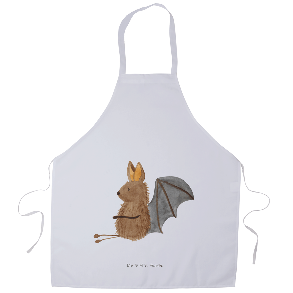 Kochschürze Fledermaus sitzend Schürze, Backschürze, Küchenschürze, Grillschürze, Latzschürze, Tiermotive, Gute Laune, lustige Sprüche, Tiere, Fledermaus, Fledermäuse, Motivation, entspannen