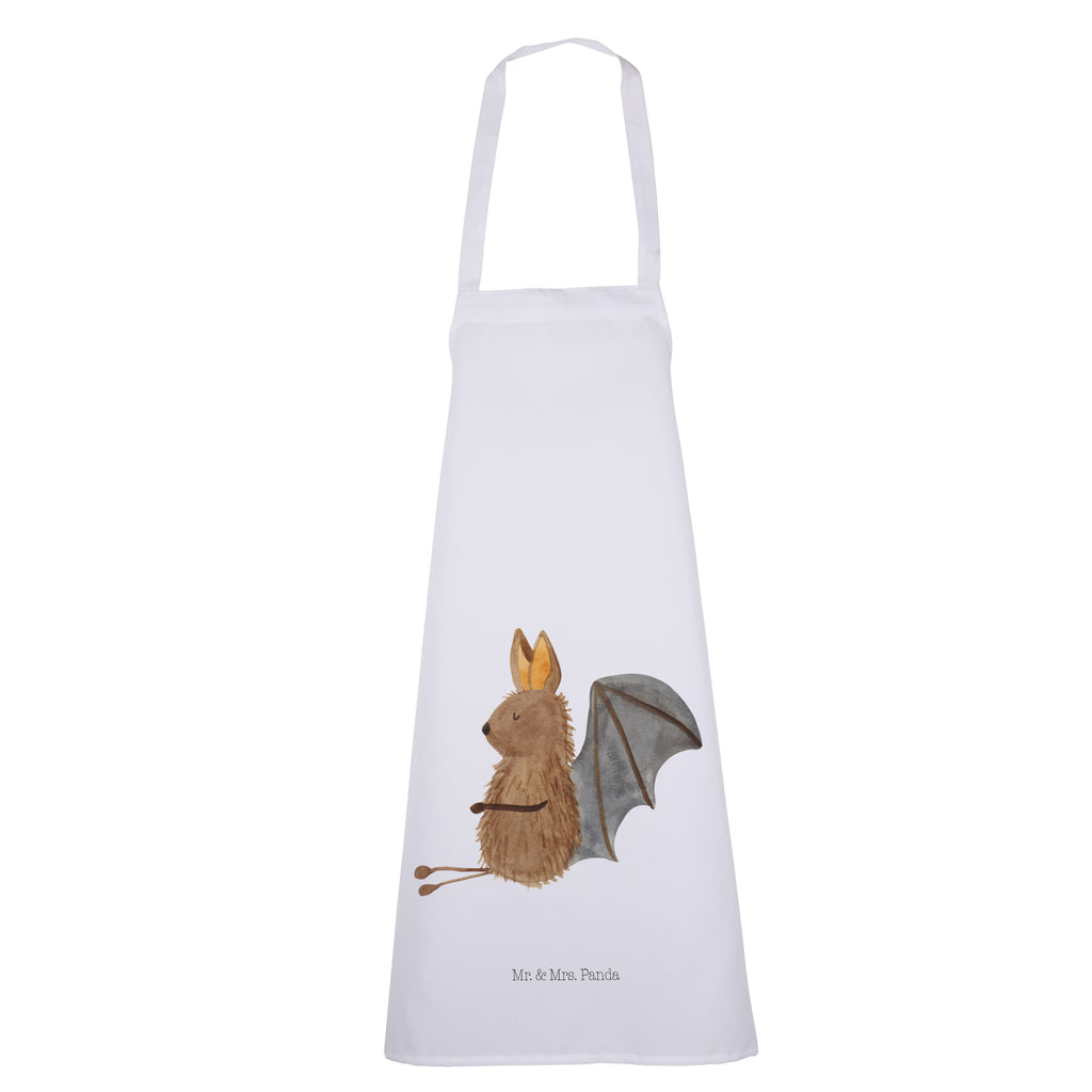 Kochschürze Fledermaus sitzend Schürze, Backschürze, Küchenschürze, Grillschürze, Latzschürze, Tiermotive, Gute Laune, lustige Sprüche, Tiere, Fledermaus, Fledermäuse, Motivation, entspannen