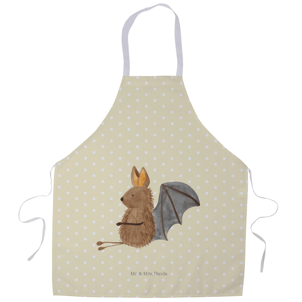 Kochschürze Fledermaus sitzend Schürze, Backschürze, Küchenschürze, Grillschürze, Latzschürze, Tiermotive, Gute Laune, lustige Sprüche, Tiere, Fledermaus, Fledermäuse, Motivation, entspannen