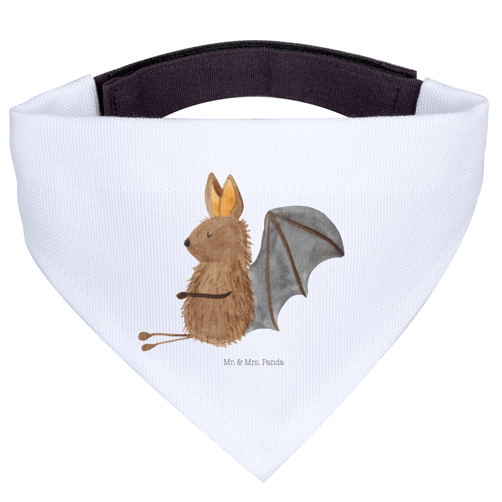 Hundehalstuch M Fledermaus sitzend Hundehalstuch, Halstuch, Hunde, Tuch, mittel, mittelgroße Hunde, Tiermotive, Gute Laune, lustige Sprüche, Tiere, Fledermaus, Fledermäuse, Motivation, entspannen