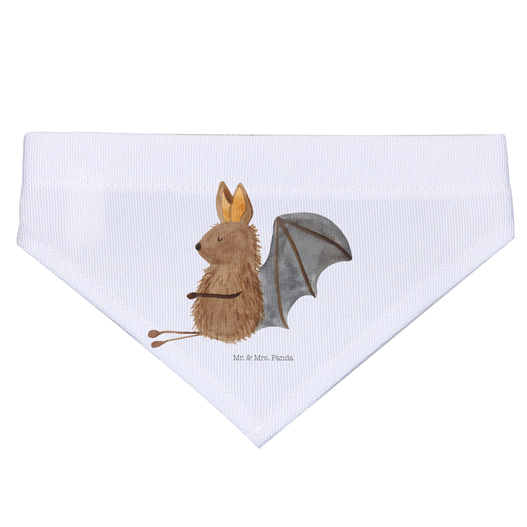 Hundehalstuch M Fledermaus sitzend Hundehalstuch, Halstuch, Hunde, Tuch, mittel, mittelgroße Hunde, Tiermotive, Gute Laune, lustige Sprüche, Tiere, Fledermaus, Fledermäuse, Motivation, entspannen