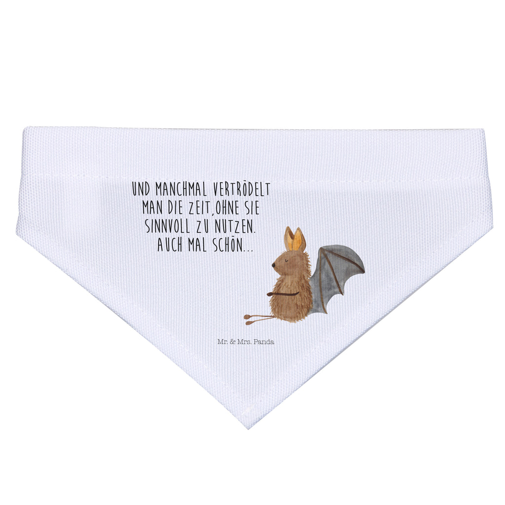 Hundehalstuch M Fledermaus sitzend Hundehalstuch, Halstuch, Hunde, Tuch, mittel, mittelgroße Hunde, Tiermotive, Gute Laune, lustige Sprüche, Tiere, Fledermaus, Fledermäuse, Motivation, entspannen