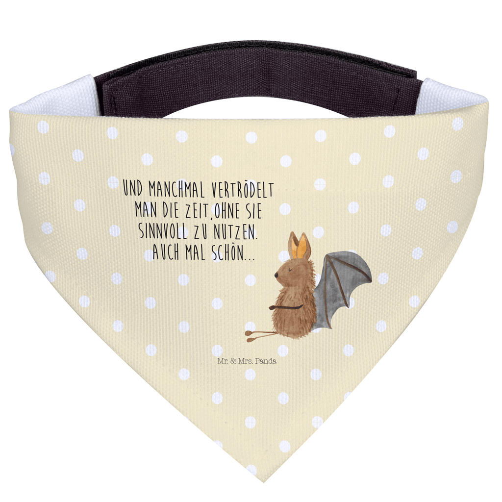 Hundehalstuch M Fledermaus sitzend Hundehalstuch, Halstuch, Hunde, Tuch, mittel, mittelgroße Hunde, Tiermotive, Gute Laune, lustige Sprüche, Tiere, Fledermaus, Fledermäuse, Motivation, entspannen