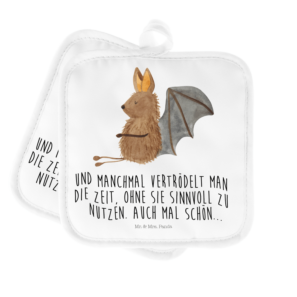 2er Set Topflappen  Fledermaus sitzend Topflappen, Topfuntersetzer, Ofenhandschuh, Topflappen Set, Topflappen lustig, Topflappen mit Spruch, Tiermotive, Gute Laune, lustige Sprüche, Tiere, Fledermaus, Fledermäuse, Motivation, entspannen