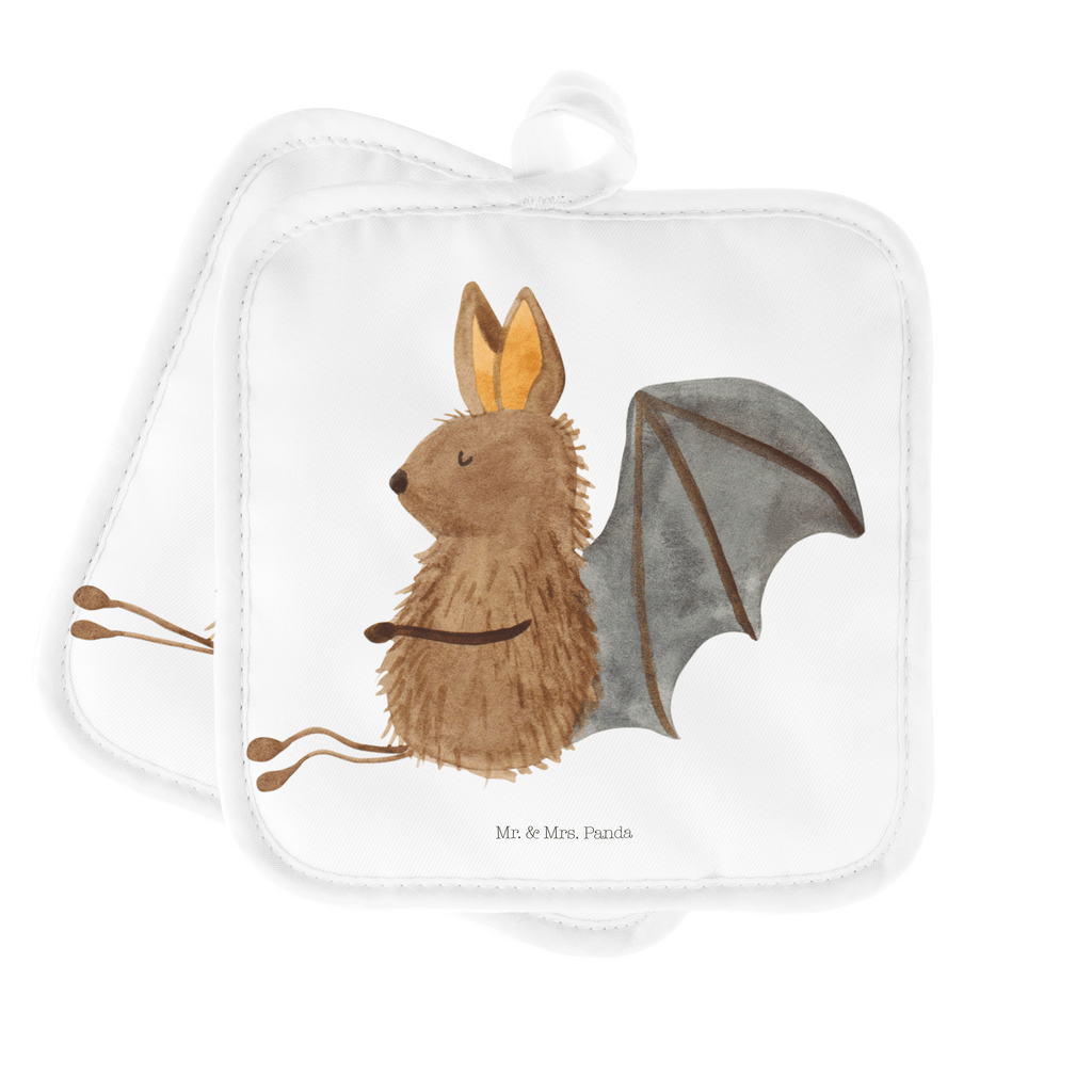 2er Set Topflappen  Fledermaus sitzend Topflappen, Topfuntersetzer, Ofenhandschuh, Topflappen Set, Topflappen lustig, Topflappen mit Spruch, Tiermotive, Gute Laune, lustige Sprüche, Tiere, Fledermaus, Fledermäuse, Motivation, entspannen