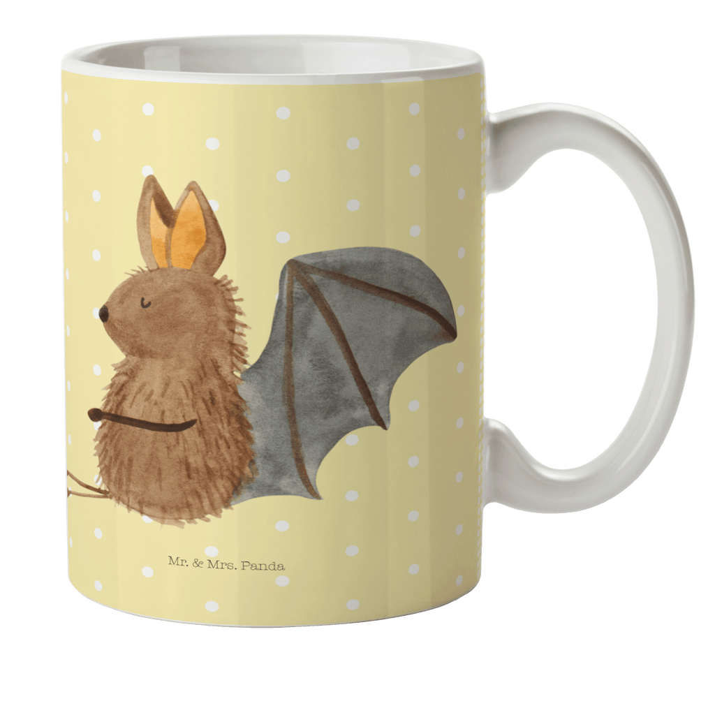 Kindertasse Fledermaus sitzend Kunststoff Tasse, Kindergarten, Tasse, Trinkbecher, Camping Becher, Kaffeetasse, Kunststoffbecher, Kindergartenbecher, Outdoorgeschirr, Kunststoffgeschirr, Reisebecher, Reisetasse, Kinderbecher, Tiermotive, Gute Laune, lustige Sprüche, Tiere, Fledermaus, Fledermäuse, Motivation, entspannen