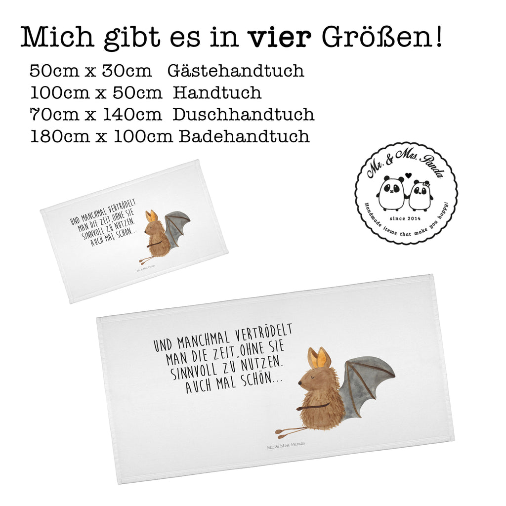 Gäste Handtuch Fledermaus sitzend Gästetuch, Reisehandtuch, Sport Handtuch, Frottier, Kinder Handtuch, Tiermotive, Gute Laune, lustige Sprüche, Tiere, Fledermaus, Fledermäuse, Motivation, entspannen