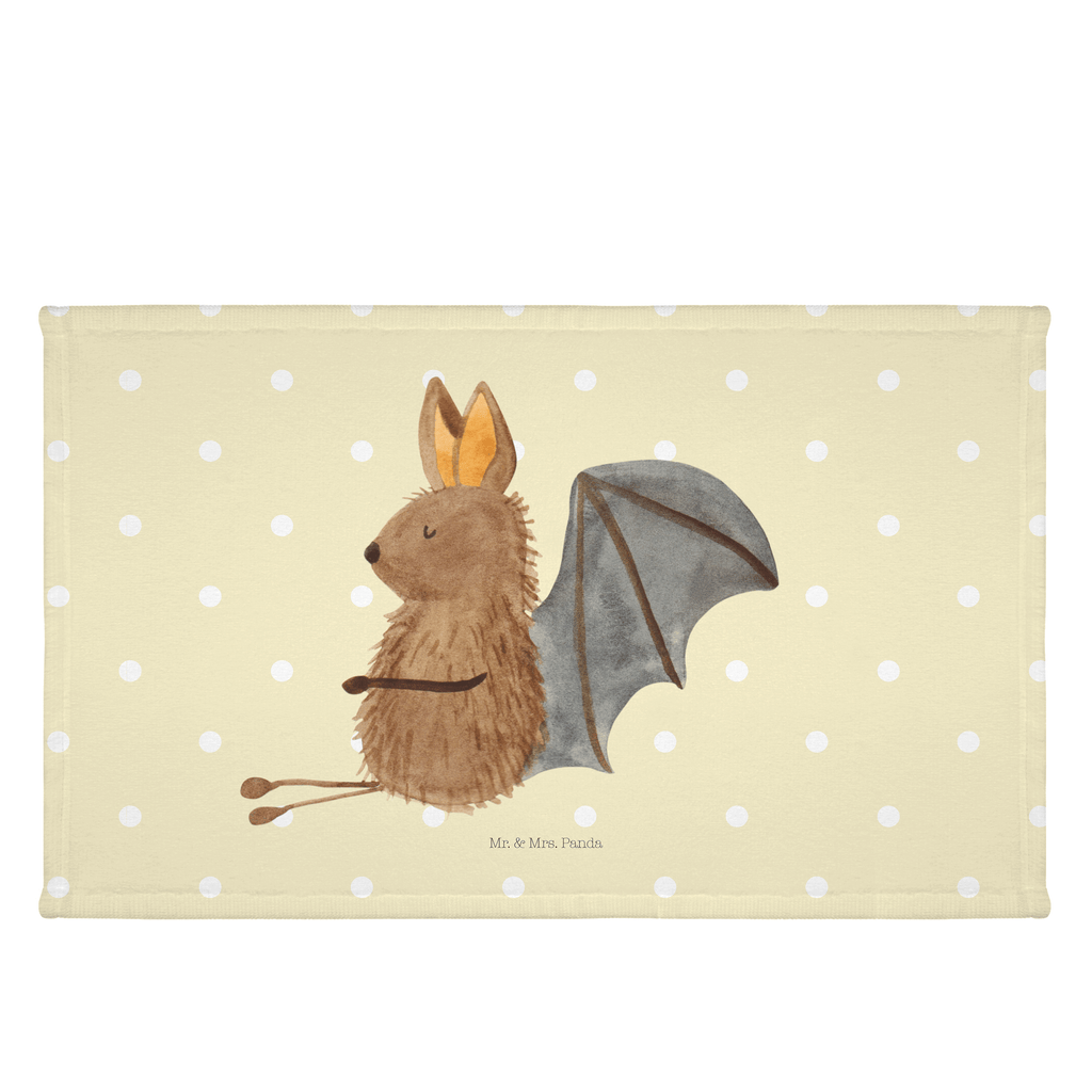 Gäste Handtuch Fledermaus sitzend Gästetuch, Reisehandtuch, Sport Handtuch, Frottier, Kinder Handtuch, Tiermotive, Gute Laune, lustige Sprüche, Tiere, Fledermaus, Fledermäuse, Motivation, entspannen