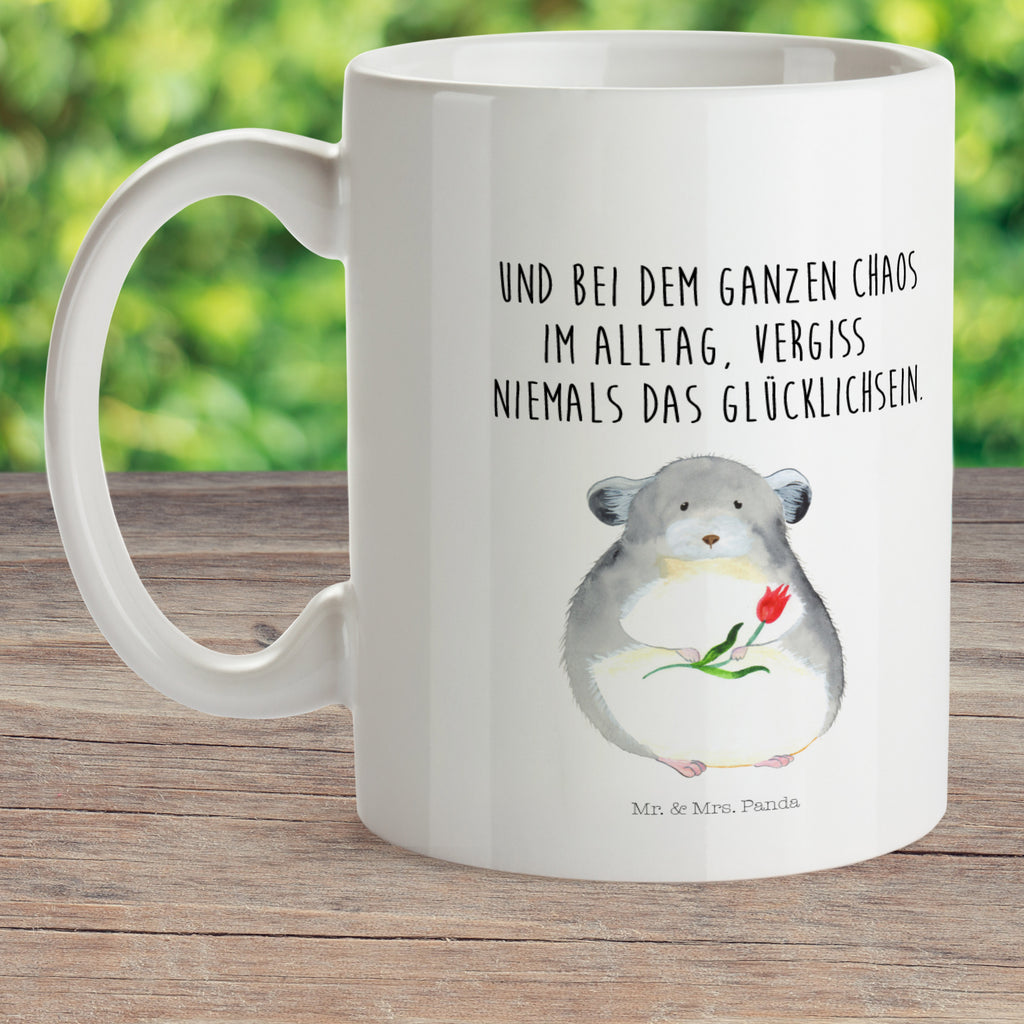 Kindertasse Chinchilla mit Blume Kunststoff Tasse, Kindergarten, Tasse, Trinkbecher, Camping Becher, Kaffeetasse, Kunststoffbecher, Kindergartenbecher, Outdoorgeschirr, Kunststoffgeschirr, Reisebecher, Reisetasse, Kinderbecher, Tiermotive, Gute Laune, lustige Sprüche, Tiere, Chinchilla, Chinchillas, Liebeskummer, Kummer, Depressionen, traurig sein, Chaos, Glücklichsein, Büro, Büroalltag