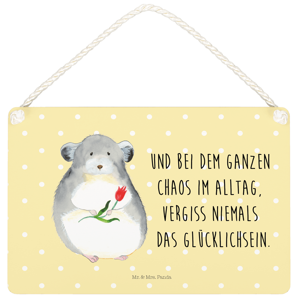 Deko Schild Chinchilla mit Blume Dekoschild, Deko Schild, Schild, Tür Schild, Türschild, Holzschild, Wandschild, Wanddeko, Tiermotive, Gute Laune, lustige Sprüche, Tiere, Chinchilla, Chinchillas, Liebeskummer, Kummer, Depressionen, traurig sein, Chaos, Glücklichsein, Büro, Büroalltag