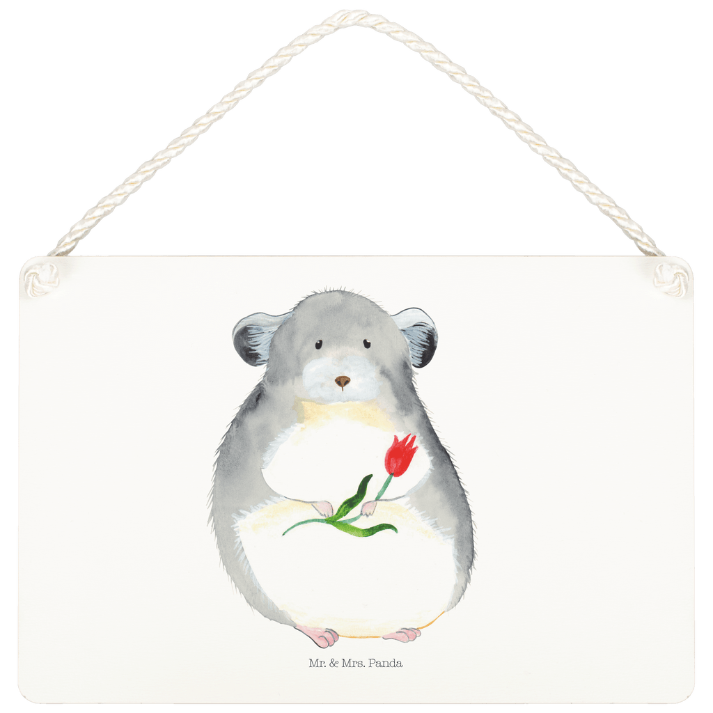 Deko Schild Chinchilla mit Blume Dekoschild, Deko Schild, Schild, Tür Schild, Türschild, Holzschild, Wandschild, Wanddeko, Tiermotive, Gute Laune, lustige Sprüche, Tiere, Chinchilla, Chinchillas, Liebeskummer, Kummer, Depressionen, traurig sein, Chaos, Glücklichsein, Büro, Büroalltag