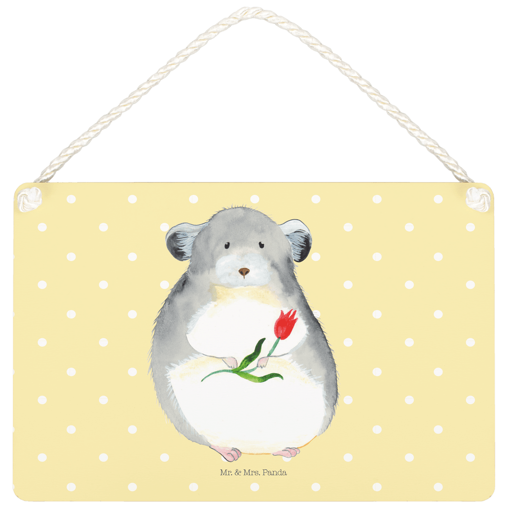 Deko Schild Chinchilla mit Blume Dekoschild, Deko Schild, Schild, Tür Schild, Türschild, Holzschild, Wandschild, Wanddeko, Tiermotive, Gute Laune, lustige Sprüche, Tiere, Chinchilla, Chinchillas, Liebeskummer, Kummer, Depressionen, traurig sein, Chaos, Glücklichsein, Büro, Büroalltag