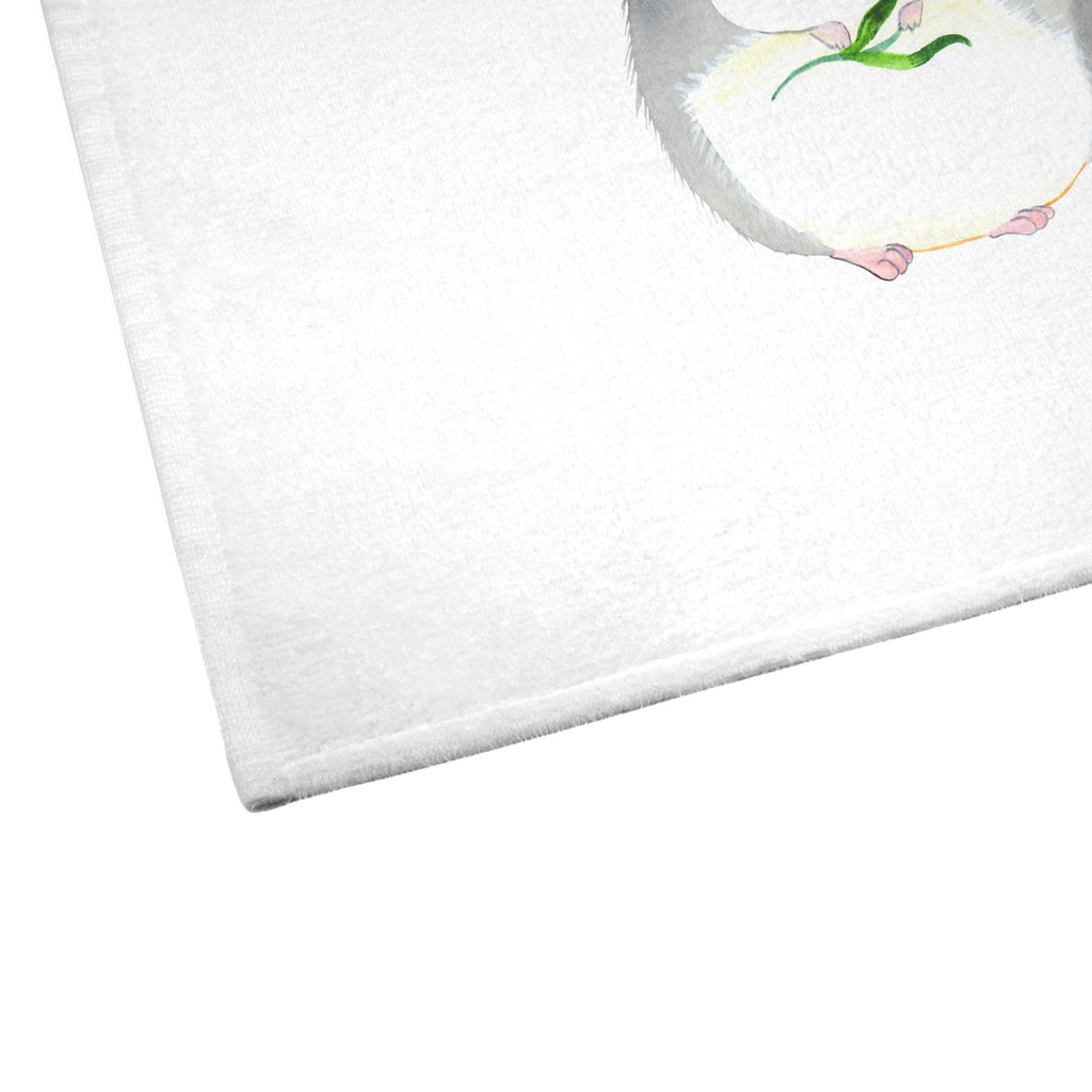 50 x 100 Handtuch Chinchilla mit Blume Handtuch, Badehandtuch, Badezimmer, Handtücher, groß, Kinder, Baby, Tiermotive, Gute Laune, lustige Sprüche, Tiere, Chinchilla, Chinchillas, Liebeskummer, Kummer, Depressionen, traurig sein, Chaos, Glücklichsein, Büro, Büroalltag