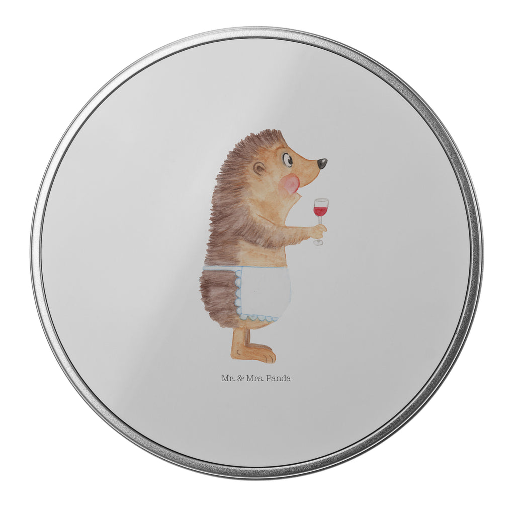 Blechdose rund Igel mit Wein Metalldose, Keksdose, Dose, Vorratsdose, Geschenkbox, Tiermotive, Gute Laune, lustige Sprüche, Tiere, Wein Spruch, Igel, Geschenk Weintrinker, Geschenk Weinliebhaber, Wein Deko, Weinglas, Rotwein, Weißwein, Wein trinken
