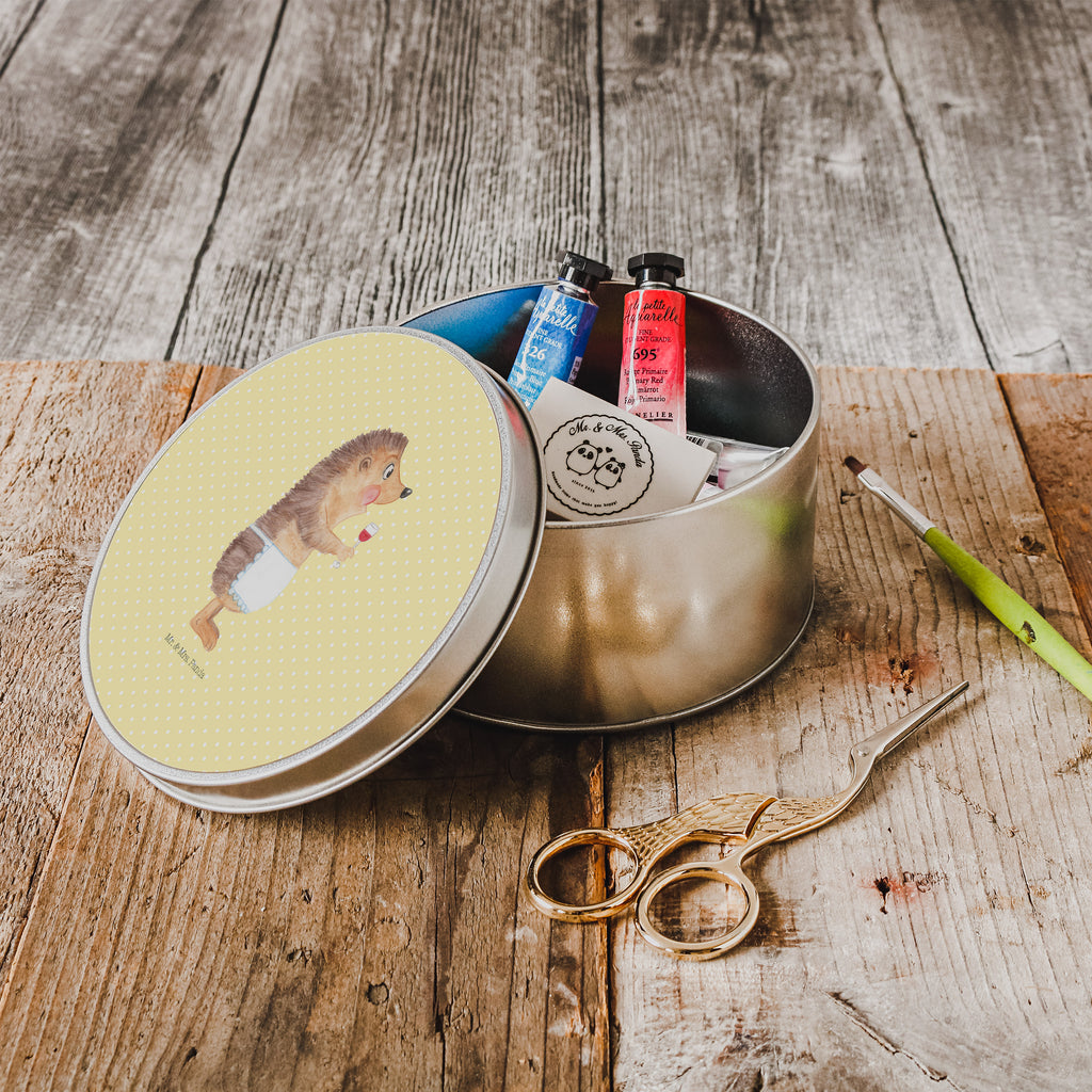 Blechdose rund Igel mit Wein Metalldose, Keksdose, Dose, Vorratsdose, Geschenkbox, Tiermotive, Gute Laune, lustige Sprüche, Tiere, Wein Spruch, Igel, Geschenk Weintrinker, Geschenk Weinliebhaber, Wein Deko, Weinglas, Rotwein, Weißwein, Wein trinken