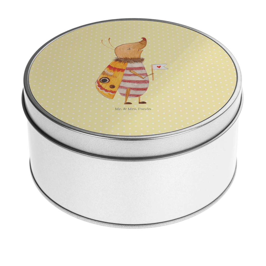 Blechdose rund Nachtfalter mit Fähnchen Metalldose, Keksdose, Dose, Vorratsdose, Geschenkbox, Tiermotive, Gute Laune, lustige Sprüche, Tiere, Nachtfalter, Käfer, Spruch lustig, Spruch witzig, süß, niedlich, Küche Deko, Was kostet die Welt